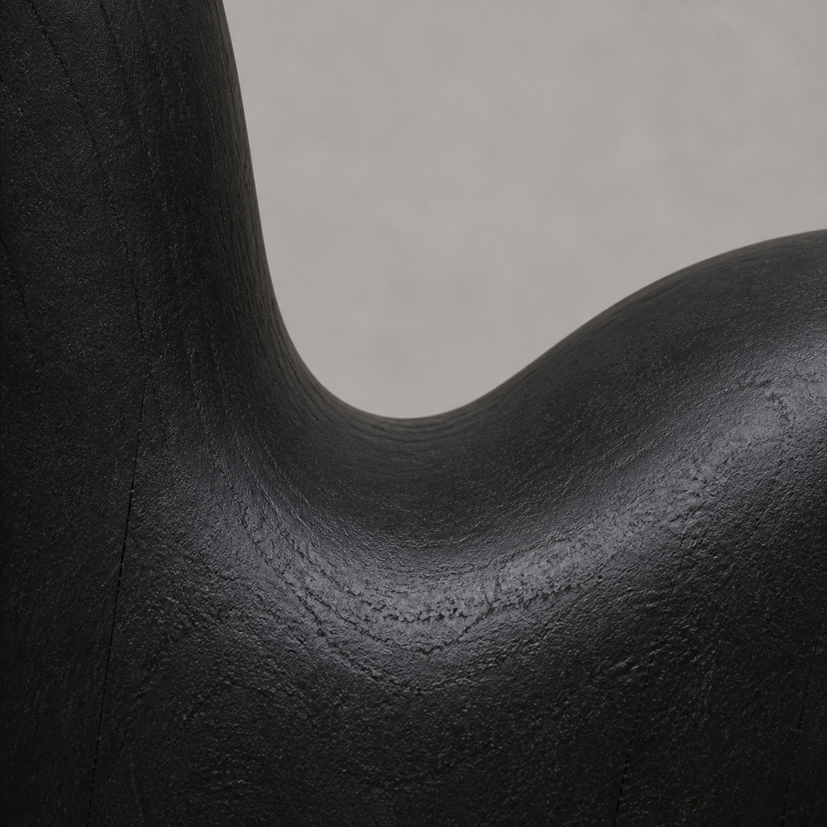 Counterpoise Mass — Teak Floor Sculpture