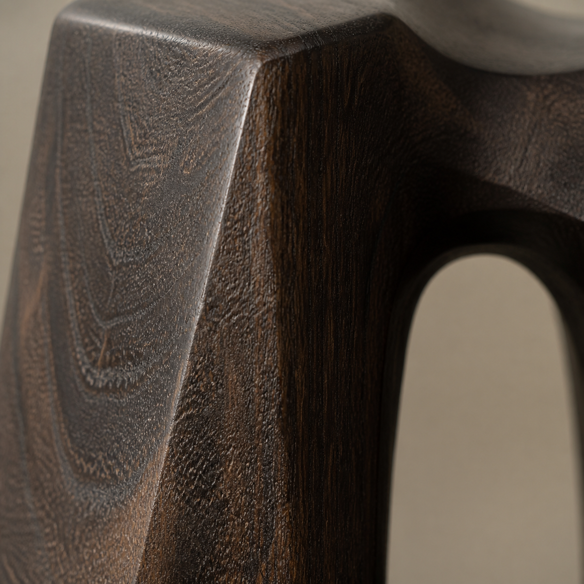 Erosion Gate No. 01 — Teak Floor Sculpture