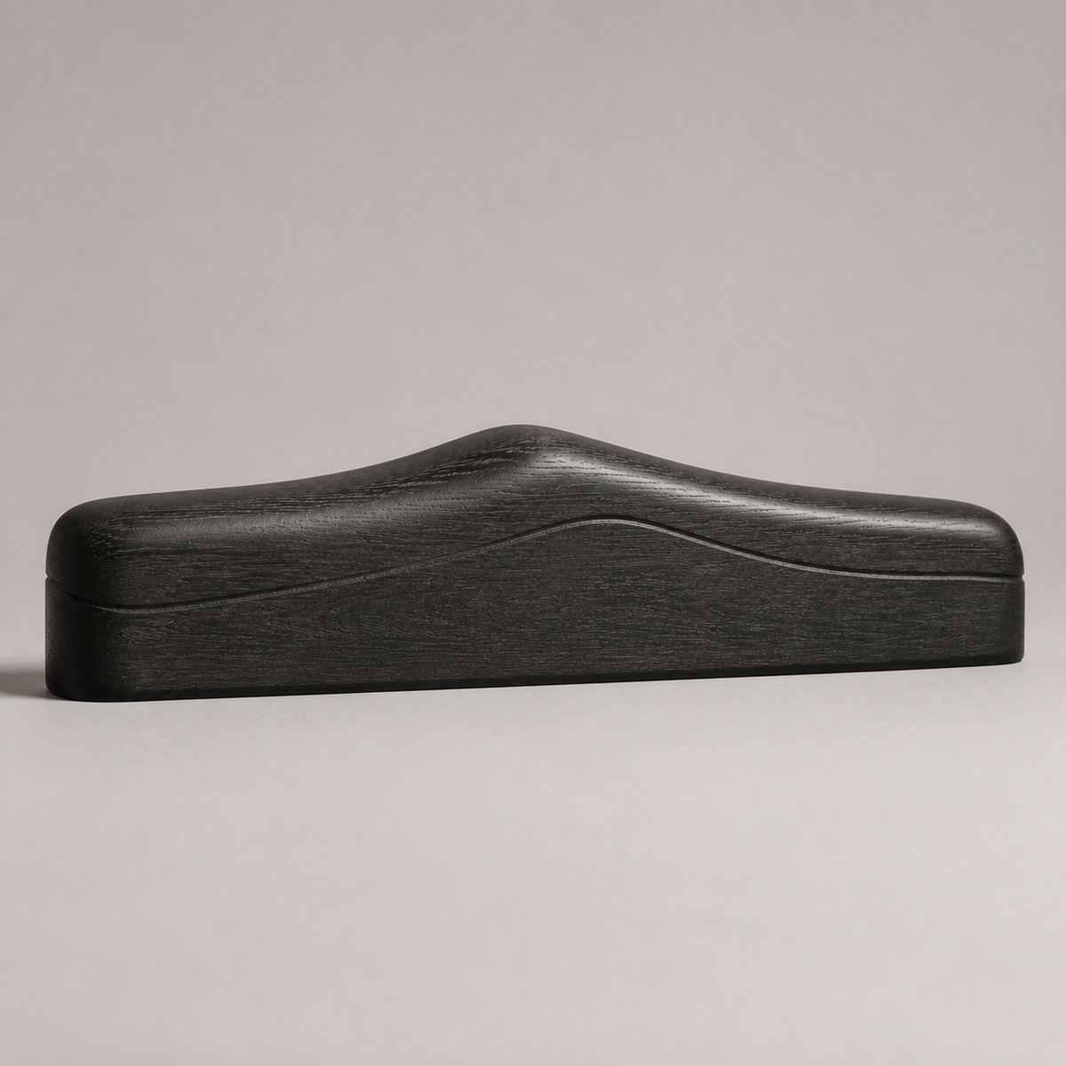 Low Tension — Teak Console Sculpture